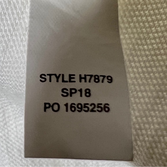 J CREW White Swimmers Tee with Glitter Accents - H7879 - Sz XS - Picture 12 of 13